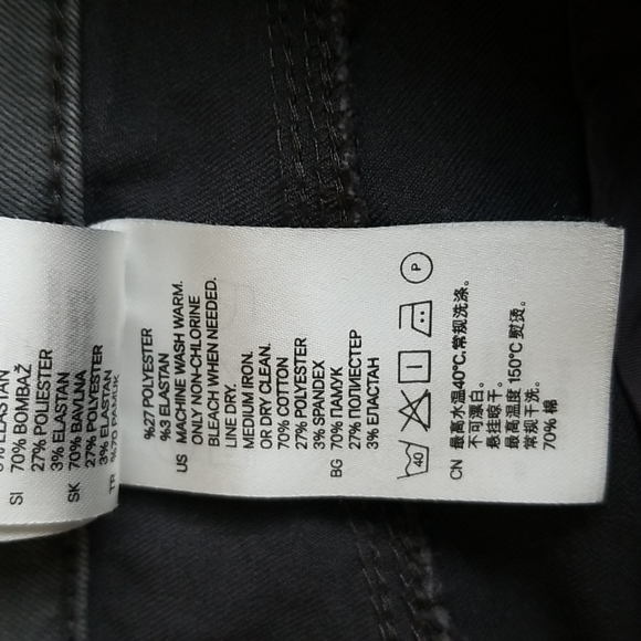 (8) H&M Grey Skinny Stretch Denim Jeans - Picture 6 of 11